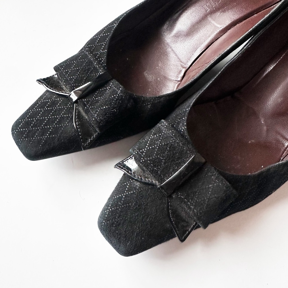 Vintage Bruno Magli Heels Black Women's Size 8.5 - Picture 7 of 8